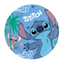 Papptallerken Stitch 8-pk Papptallerken Stitch 8-pk - Bursdag/Fest