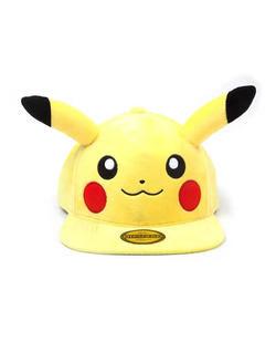 Pokemon: Pikachu plysj caps PIKACHU - Difuzed