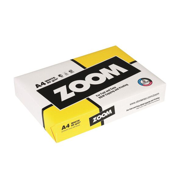 Kopipapir ZOOM A4 80g (500) Kopipapir - Kontorutstyr
