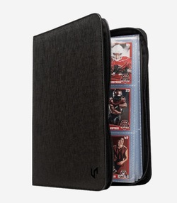 UltraPro Premium Pro-Binder 9-lommers glidelås perm Sort  - Samlekort