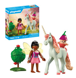 Playmobil Collectible Unicorn: Sky Rose with Fairy 71841 71841 - playmobil