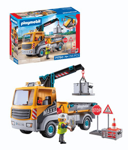 Playmobile Construction Truck with Crane 71750 71750 - playmobil