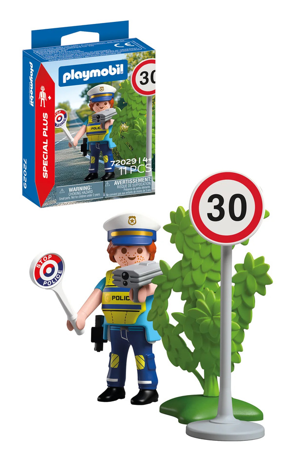 Playmobil Police officer with speed detector 72029 72029 - playmobil