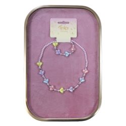 HALSKJEDE/ARMBÅND HJERTER TINKA BEAUTY Hjerter - Tinka