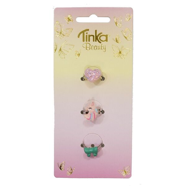 RING 3 STK TINKA BEAUTY 3pkn ring - Tinka