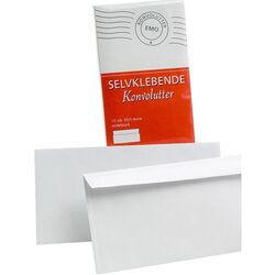 Konvolutt EMO E65 80g SKD Konvolutt - Kontorutstyr