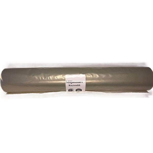 Avfallssekk knyte 85x155cm 55my tran(10) Avfallssekk - Kontorutstyr