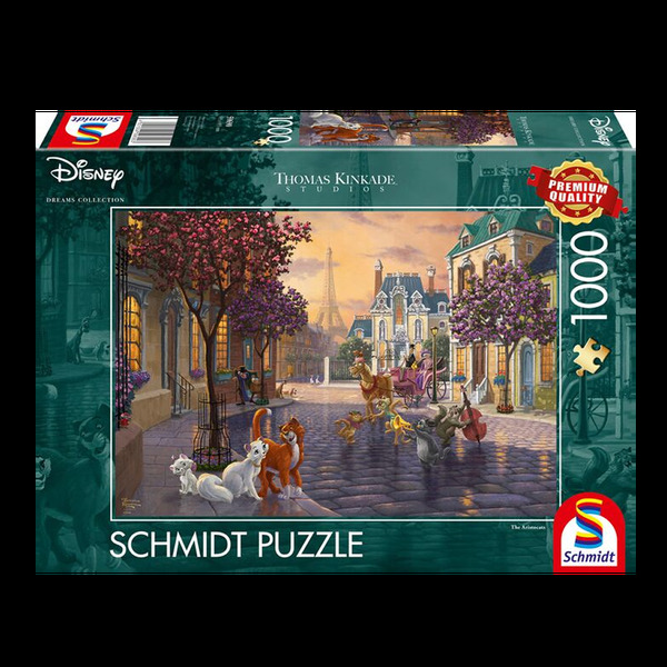  Thomas Kinkade: Disney - The Aristocats (1000 biter) Aristocats - Schmidt
