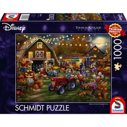 Puzzle - Disney, Mickey & Minnie Pumpkin Festival (1000 pieces) Mickey & Minnie pumpkin Festival - Schmidt