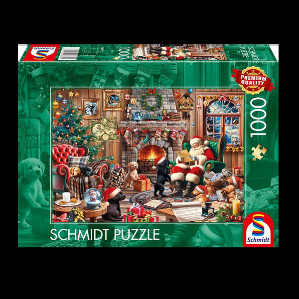   Puzzle - Cosy Christmas (1000 pieces) Cosy Christmas - Schmidt