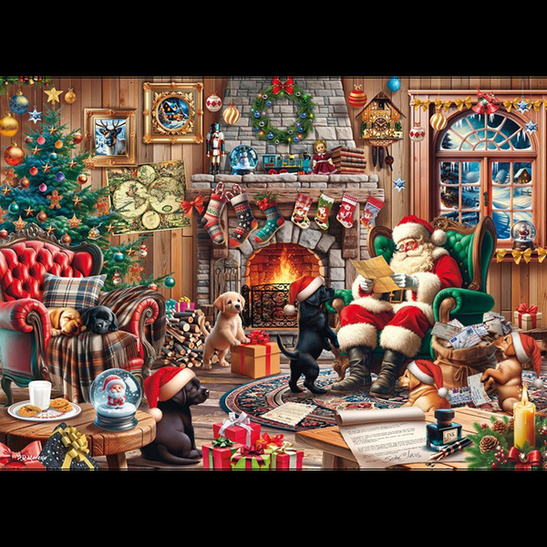   Puzzle - Cosy Christmas (1000 pieces) Cosy Christmas - Schmidt