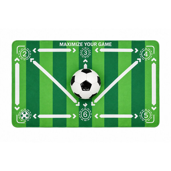 Fotballmatte Teknikk inkl. ball Fotballmatte - Leiker