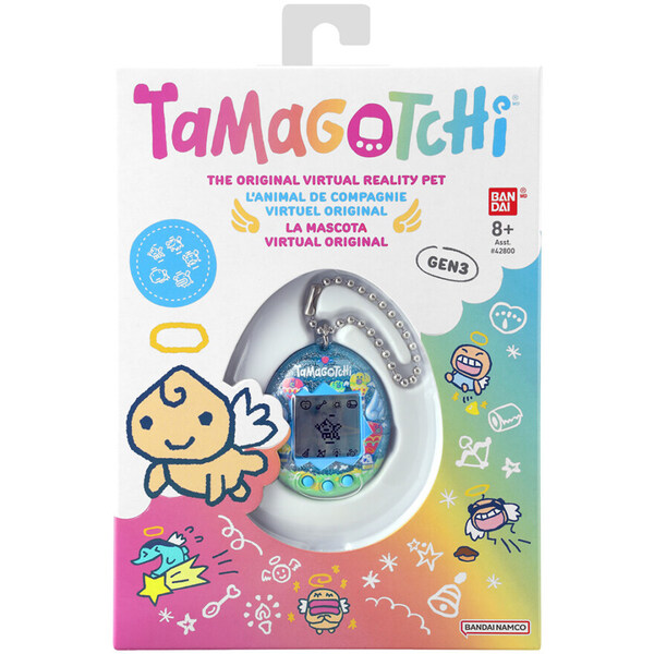 Original Tamagotchi Colorful Boba Blå - Småvarer