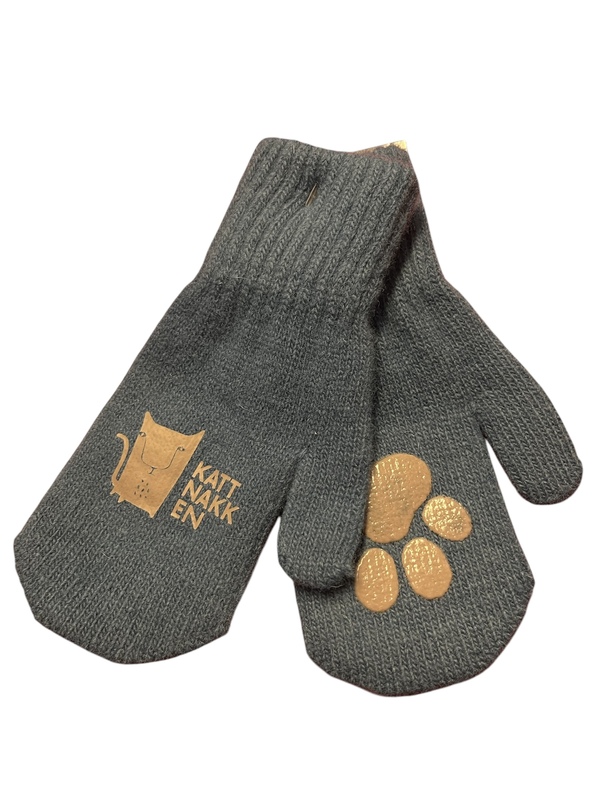 Kattnakken magiske ullvottar  Fjordblå - Kattnakken