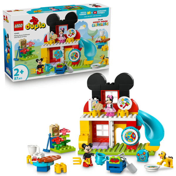 LEGO 10465 Mikkes Klubbhus med Minni og Pluto 10465 - Lego duplo