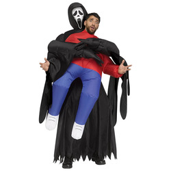 COSTUME INFLATABLE GHOST FACE ADULT Inflatable Ghost Face - Halloween