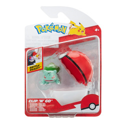 Pokémon Clip N Go Bulbasaur With Poké Ball Pokemon Clip - pokèmon