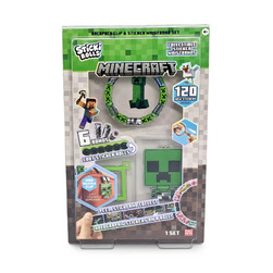 STICKI ROLLS STICKI CLIP & BRACELET MINECRAFT CDU overasskelse - Minecraft