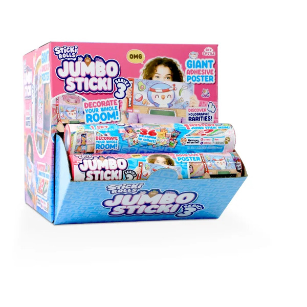 STICKI ROLLS STICKI JUMBO MYSTERY ROLLS S3 overasskelse - Hobby