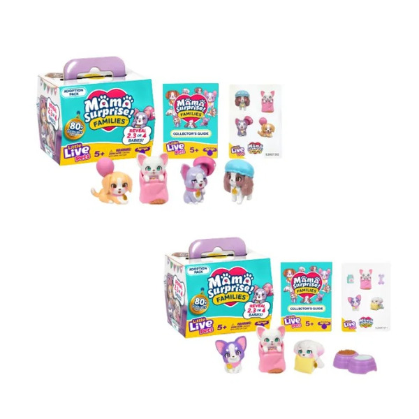 LITTLE LIVE PETS MAMA SURPRISE FAM ADOPTION overasskelse - Little Live Pets