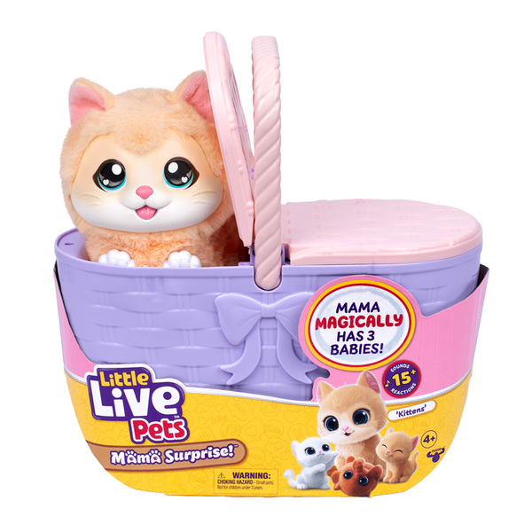 Little Live Pets Mama Surprise Mama Kitty Playset Mama kitty - Little Live Pets
