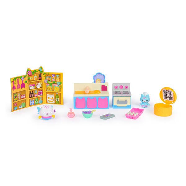 Gabby's Dollhouse Cakey Cat Fairy Kitchen Cat Fairy Kitchen - Gabby’s Dollhouse