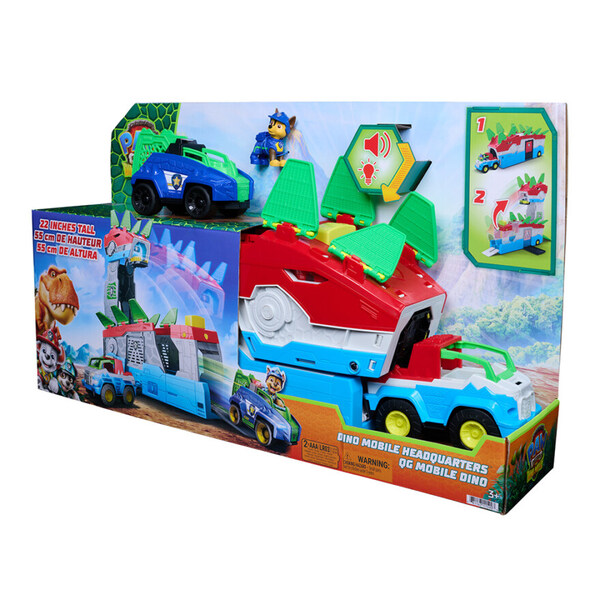 Paw Patrol: Dinofilmen 2-i-1 Dino mobilt hovedkvarter Dino Mobilt hovedkvarter - Paw Patrol