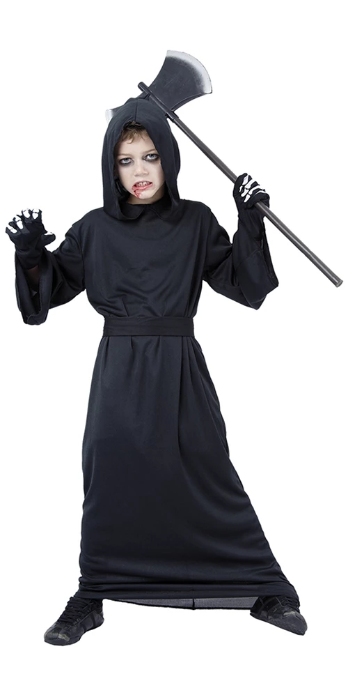 COSTUME KID REAPER ROBE STL. 158-164 Kid Reaper robe - Halloween