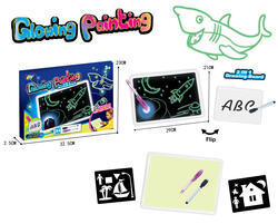 GLOW IN THE DARK TEGNETAVLE (32CM) Tegnetavle - Salg