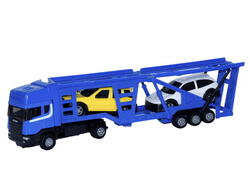 BILTRANSPORTER M/2 BILER - 4 ASS. Blå - Leiker