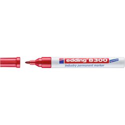 Merkepenn EDDING 8300 rød rød 8300 - Kontorutstyr