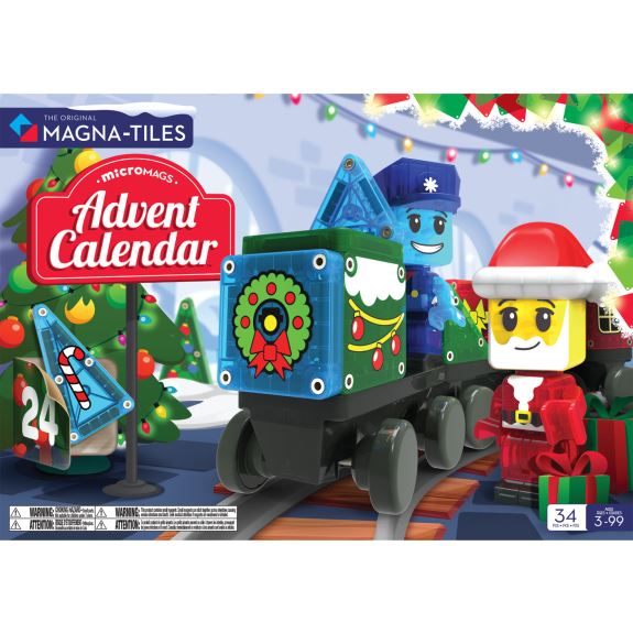 MAGNA-TILES Julekalender med microMAGS Magna-Tiles Adventskalender - Adventskalender