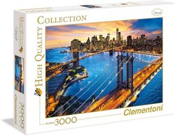 Clementoni puslespel 3000b New York 3000 bitar - Clementoni