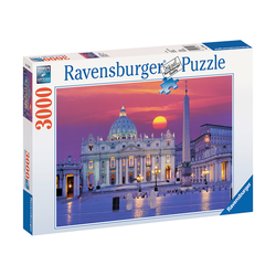 Ravensburger puslespel 3000b St. Peter's Cathedral 3000 bitar - Salg