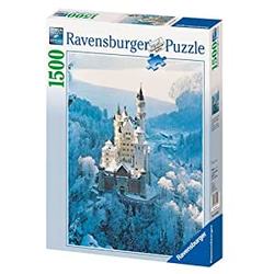 Ravensburger puslespel 1500b Neuschwanstein in Winter 1500 bitar - Salg