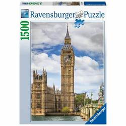 Ravensburger puslespel 1500b Funny cat on Big Ben 1500 bitar - Ravensburger
