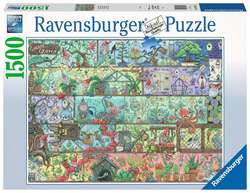 Ravensburger puslespel 1500b Zwerge im Regal 1500 bitar - Ravensburger