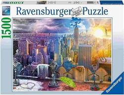 Ravensburger puslespel 1500b Seasons of New York 1500 bitar - Salg