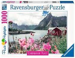 Ravensburger Puslespel 1000b Reine, Lofoten, Norway 1000 bitar - Salg