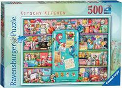 Ravensburger Puslespel 500b Kitschy Kitchen 500 bitar - Ravensburger
