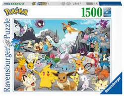 Ravensburger Puslespel 1500b Pokemon Classics 1500 bitar - Ravensburger
