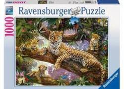 Ravensburger Puslespel 1000b Leopard Family 1000 bitar - Salg