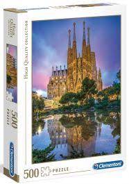 Clementoni Puslespel 500b Sagrada Familia 500 bitar - Clementoni