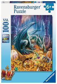 Ravensburger 100b XXL Dragon's Treasure 100 XXL - Ravensburger