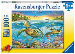 Ravensburger 100b XXL Swim with Sea Turtles 100 XXL - Ravensburger