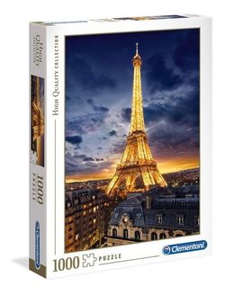 Clementoni puslespel 1000b eiffel tour 1000 bitar - Clementoni
