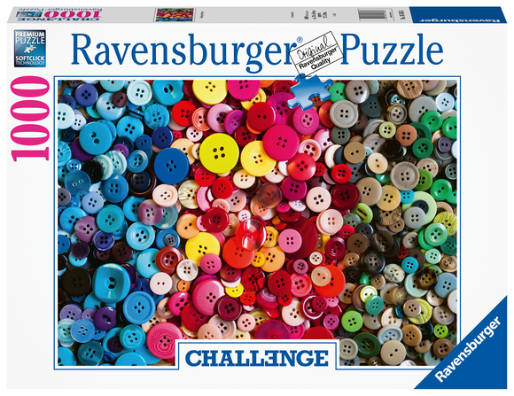 Ravensburger puslespel 1000b Knapper utfordring 1000 bitar - Salg