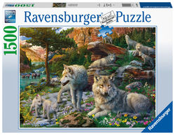Ravensburger puslespel 1500b Ulver i våren 1500 bitar - Ravensburger