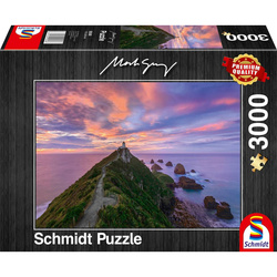 Schmidt puslespel 3000 Nugget Point Lighthouse  3000 bitar - Salg