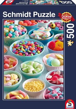 Schmidt puslespel 500 Sweet temptations  500 bitar - Schmidt